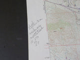 Map Cajon Quadrangle California San Bernardino Co. Topographic Map 1956