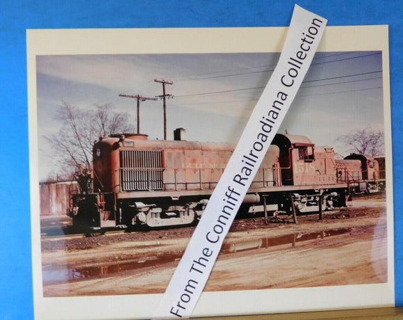 Photo Gulf Mobile & Ohio Locomotive #1518 8X10 Color GM&O Jackson Miss 1972