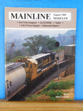 Mainline Modeler 1988 August D&RGW GP35 GP40 Painting Guide D&RGW Unit trains