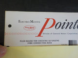 EMD Pointers 1960 May 13 Plug gauge for checking 567 engine fork connecting rods