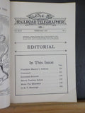 Railroad Telegrapher, The 1929 February Vol XLVI # 2