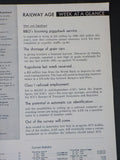 Railway Age Weekly 1963 November 4 Report from MExico Quick unloading hopper car