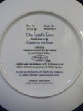 Plate Garden of the Lord The Lord's Love WL George  P0979