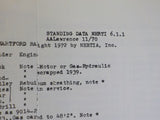 New Haven Railroad Technical Information( NHRTIA) Data Sheets Book #1