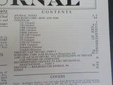 Railroad Car Journal #5 1972 Fall Gondolas 3 hole punched