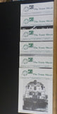 Feather River Rail Society The Train Sheet 1986 Lot of 6 Vol 4  Western Pacific