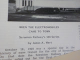 Trolley Talk #183 1987 October When the electromobiles came to town