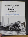 Union Pacific Steam Big Boy Portraits by Bush & Ehernberger  Hard Cover SIGNED