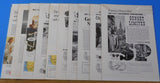 Ads Southern Pacific Railroad Lot #9 Advertisements from various magazines (10)