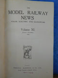 Model Railway News Bound Volume 11  1935 Jan - Dec Clockwork, steam and electric