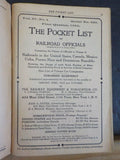 Pocket List of Railroad Officials #225 1951 1st quarter