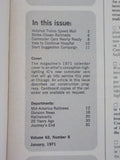 Illinois Central Employee Magazine 1971 January IC Hotshot trains speed mail