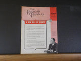 Railroad Trainman Magazine, The 1944 October Manufacturing Political Issues Out