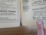 Official Guide of the Railways 1961 August US Canada Mexico & Cuba