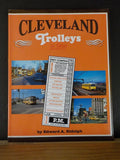 Cleveland Trolleys In color by Edward A Ridolph Morning Sun Books w/ DJ