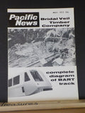 Pacific News #127 May 1972 Pacific Rail News Bridal Veil Timber Comapny Bart Tra