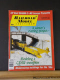 Railroad Model Craftsman Magazine 1998 December Model C&NW Snowplow Modernizing