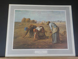 Renaissance Lithographic Print J.F. Millet Las Espigadoras
