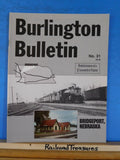 Burlington Bulletin #31 Bridgeport Nebraska Reminiscenes Q Locomotive painter
