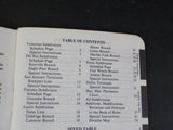 Southern Pacific Transportation Co Employee Timetable San Antonia Div #16 1984