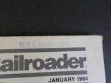 Model Railroader Magazine 1984 January Electro-Motive's SD50 Milw Hiawatha