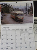 Western Pennsylvania Trolley Calendar lot #1 (10 Calendars) 1991-2000