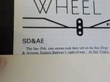 Wheel Clicks 1993 April Pacific Railroad Society SD&AE Mexico Railroads