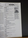 RailModel Journal 1992 November Santa FE Super Fleet diesels Covered hopper 40'