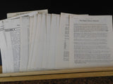 Depot Street Journal Lot of 54 1982-1987 Newsletter MA Assn of RR passengers