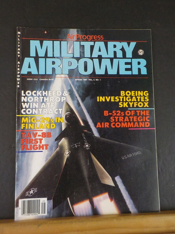 Air Progress Military Airpower Magazine 1987 Spring Vol5 #1 MiG-29s in Finland B