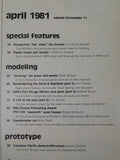 Railroad Model Craftsman Magazine 1981 April RMC Growing tall grass Electronic s