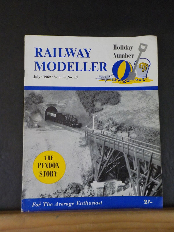 Railway Modeller 1962 July  V13 #141Pendon Story Grow model hedges