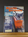 Modern Railroads 1966 January The year ahead Observation cars  ICC merger Duty