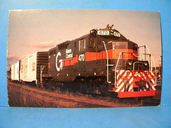 Postcard Guilford Industries #564 now #470 Portland ME 1983