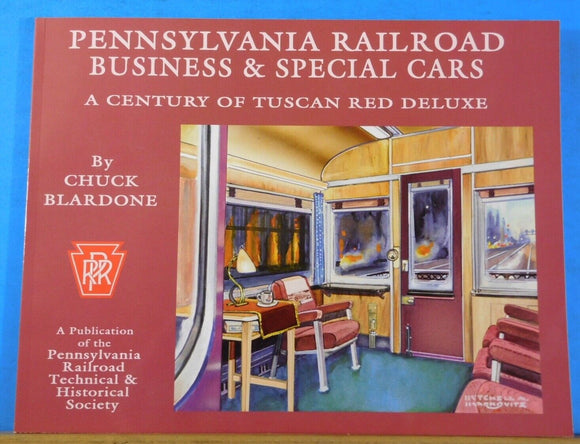 Pennsylvania Railroad Business & Special Cars A Century of Tuscan Red Deluxe SC