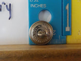 Button Rock Island Lines Waterbury Silver in color small button