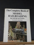 Complete Book of Model Railroading by David Sutton w/ DUST Jacket