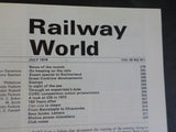 Railway World 1974 July Vol 35 No 411 Steam special to Switzerland CIE 1973 Barn