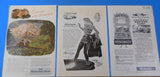 Ads Milwaukee Road Lot #3 Advertisements from various magazines (10)