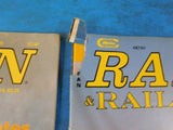 Railfan & Railroad Magazine Complete Year 1989  12 issues