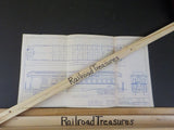 Blueprint Philadelphia & Reading Class CAE Combination Car #440-460 BP #300