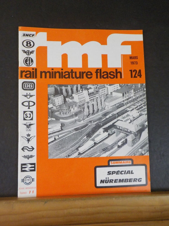 Rail Miniature Flash 124 1973 Mars Special Nuremberg