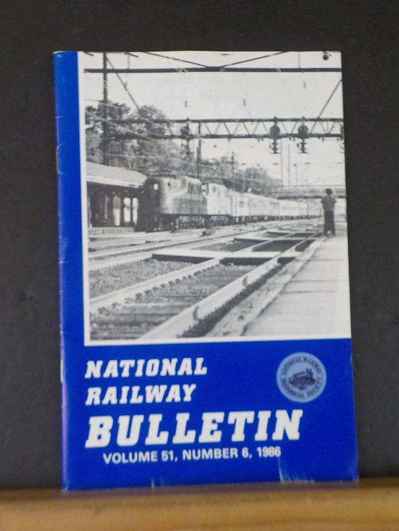 NRHS Bulletin 1986 V51 #6 Atlantics in Southern NJ B&O RR Bahamas Timber Co