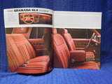 Ford 1982 Granada original sales brochure