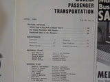 Modern Passenger Transportation 1960 April Which type of bus door is safest?   A