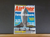 Airliner World Global Airline Scene 2003 December Farewll Concorde Teesside Airp