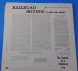 Vinyl Railroad Sounds Vanishing of a  Era of Steam and Diesel Audio Fidelity LP