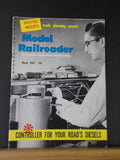 Model Railroader Magazine 1957 March Controller for diesels Track planning cutou