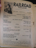 Railroad Magazine 1944 April Wheels Driving Wheels Side History of M&SL No back