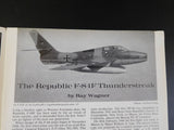 Profile Publications #95 The Republic F-84F Thunderstreak